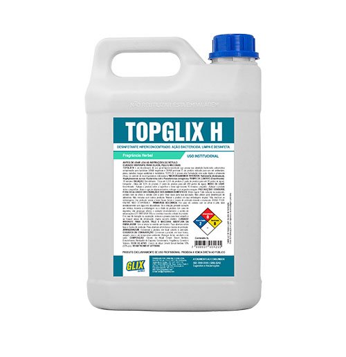TOPGLIX H - Desinfetante Hiperconcentrado
